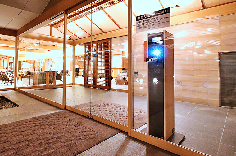 エントランス夜間入場システム